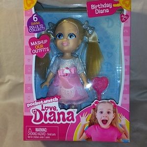 Love, Birthday Diana Doll/Figure